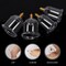 24-Cup Cupping Therapy Set with Magnetic Acupressure Needles - 5 Sizes (2.3"-1") for Full Body Pain Relief, Detachable Self-Use Kit for Blood Circulation & Muscle Recovery